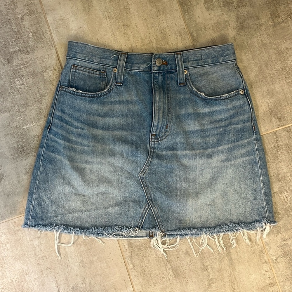Madewell Denim Skirt